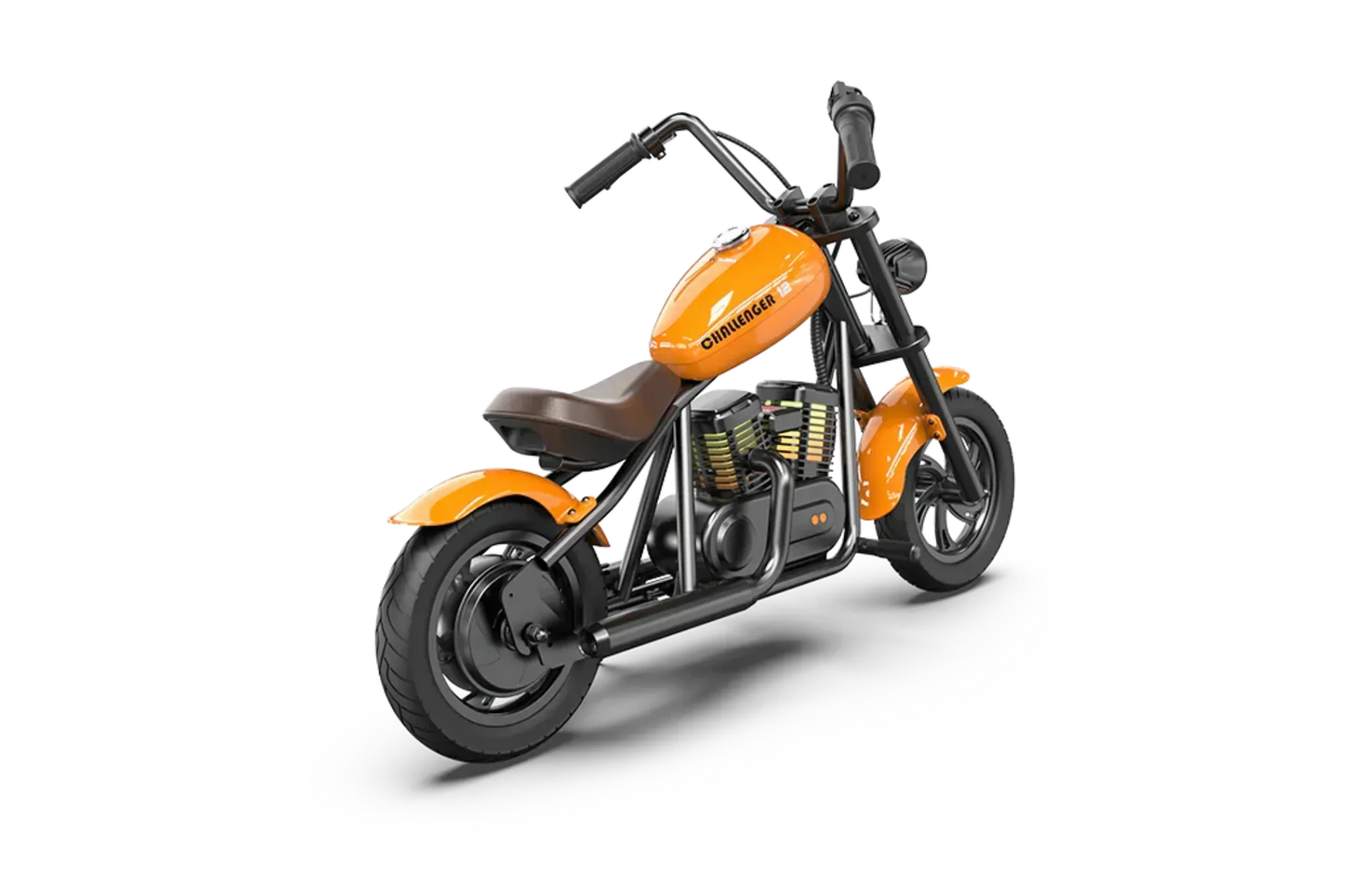 Hyper Gogo Challenger 12 Plus Electric Motorcycle, Bluetooth - EL-MB07C-ORANGE