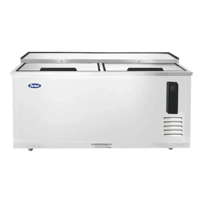 Atosa MBC65GR 64.7" Stainless Steel Horizontal Bottle Cooler 16.4 Cu.Ft - MBC65GR