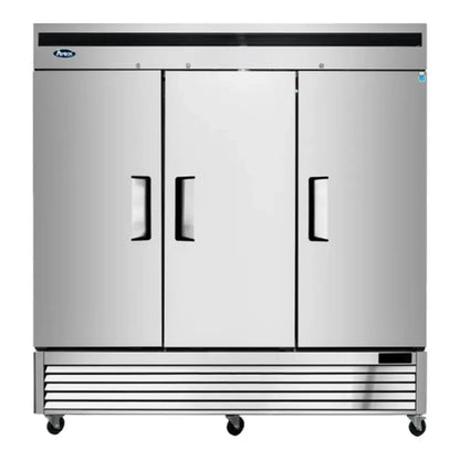 Atosa MBF8504GR 82" Reach-In Bottom Mount Freezer, 3 Three Door, 68 Cu.Ft - MBF8504GR