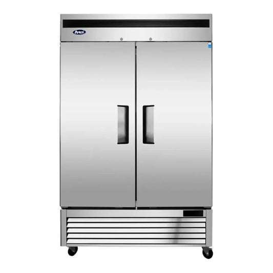 Atosa MBF8507GR 55" Reach-In Bottom Mount Refrigerator, 2 Two Door, 46.8 Cu.Ft - MBF8507GR
