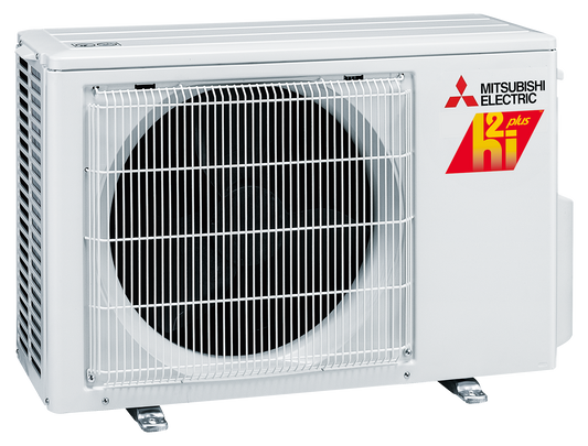 Mitsubishi H2i FS 9,000 BTU 30.5 SEER Heat Pump Outdoor Unit (MUZ-FS09NA) - MUZ-FS09NA-U1