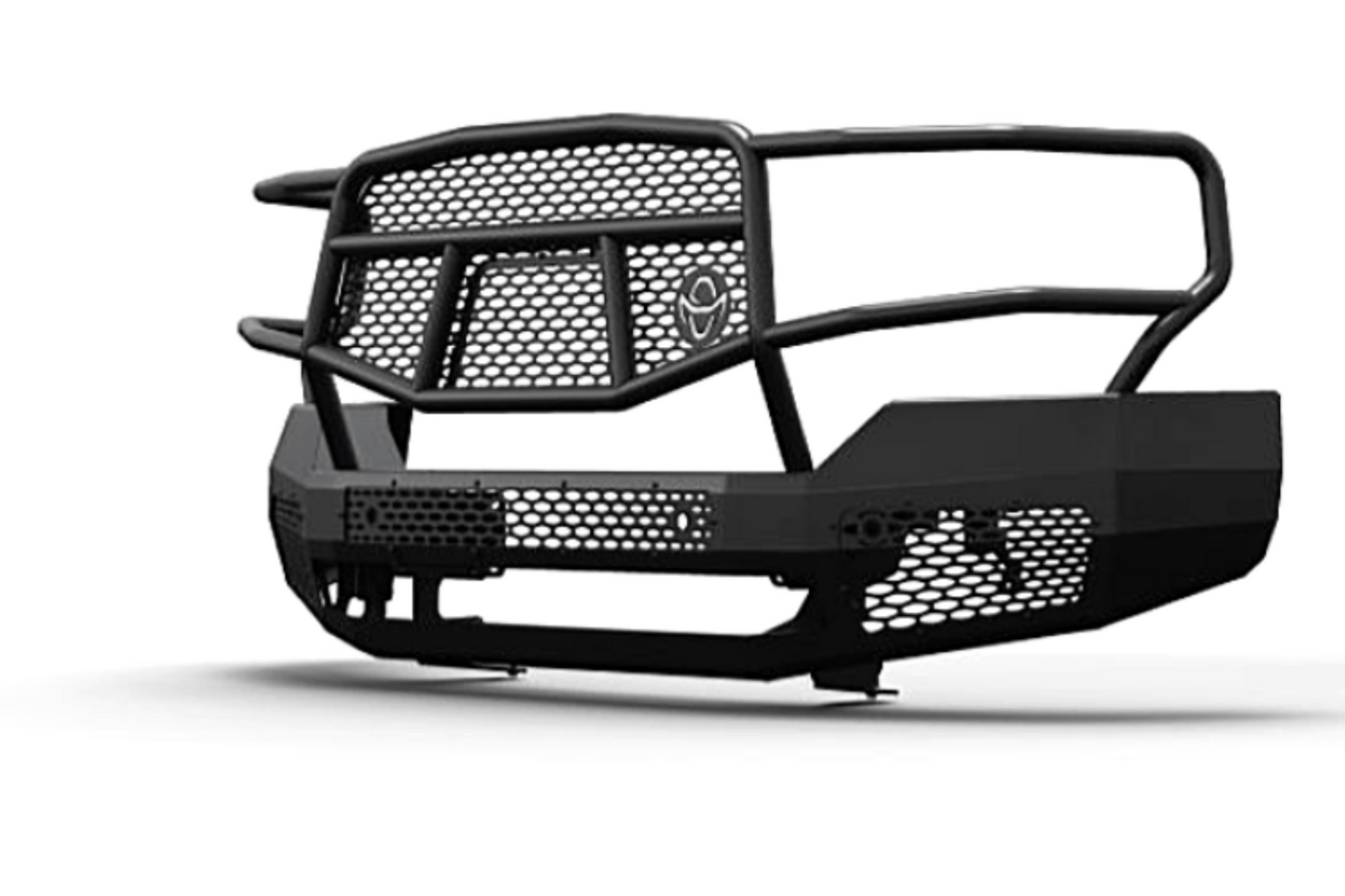 Ranch Hand MFG151BM1 2015-2019 GMC Sierra 2500/3500 Midnight Series Front Bumper With Grille Guard - MFG151BM1