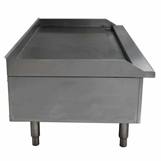 Saba - MG-60T Commercial 60" Thermostatic Griddle Cooktop with 5 Burners Natural Gas/Liquid Propane - MG-60T