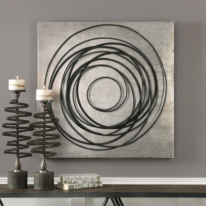 Uttermost Whirlwind Iron Coils Wall Art 04105 - 04105