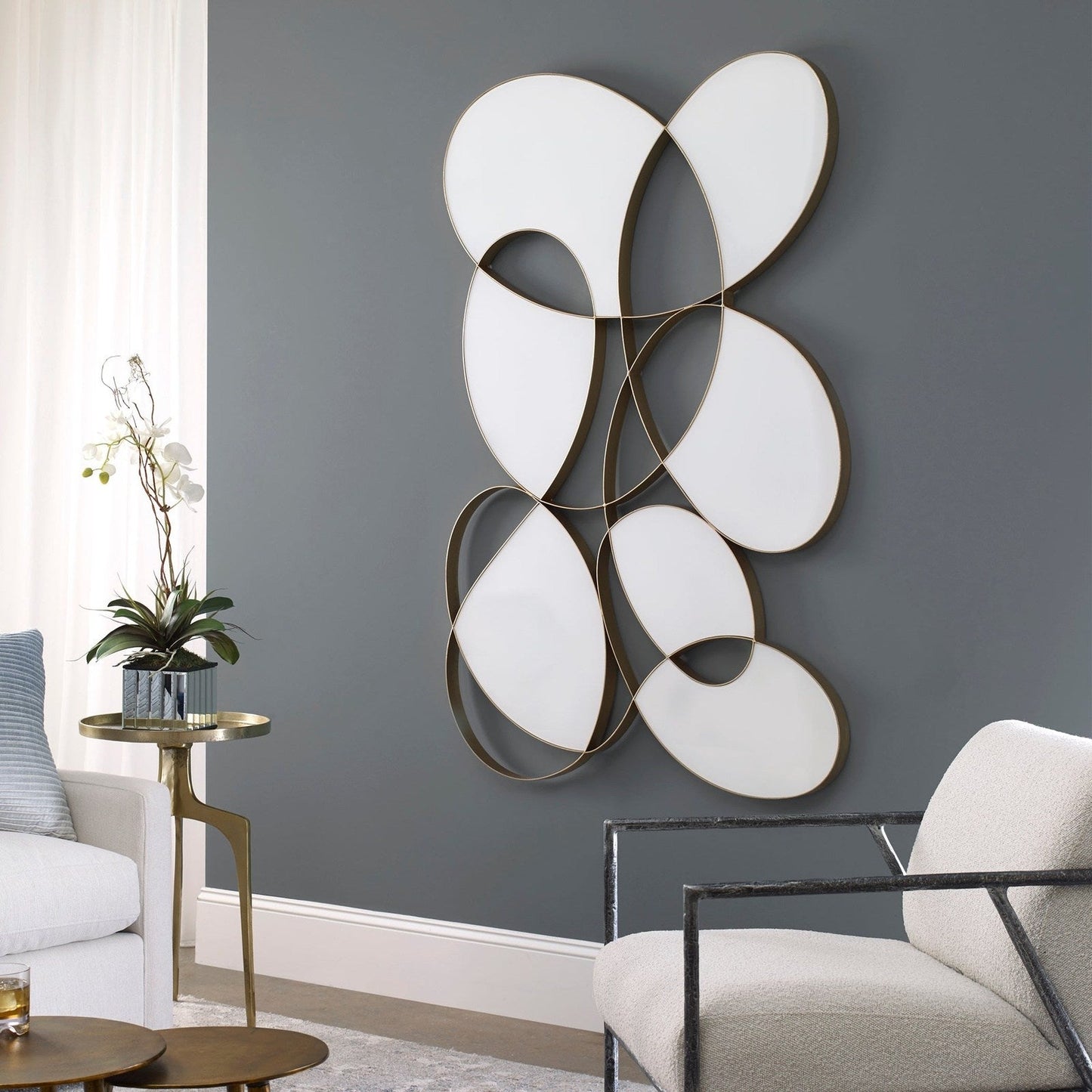 Uttermost Vagabond Metal & Glass Wall Decor 04312 - 04312