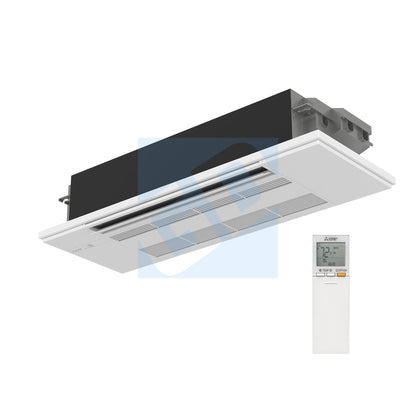 Mitsubishi KP 9,000 BTU EZ FIT One-Way Ceiling Cassette Unit - MLZ-KP09NA2-U1