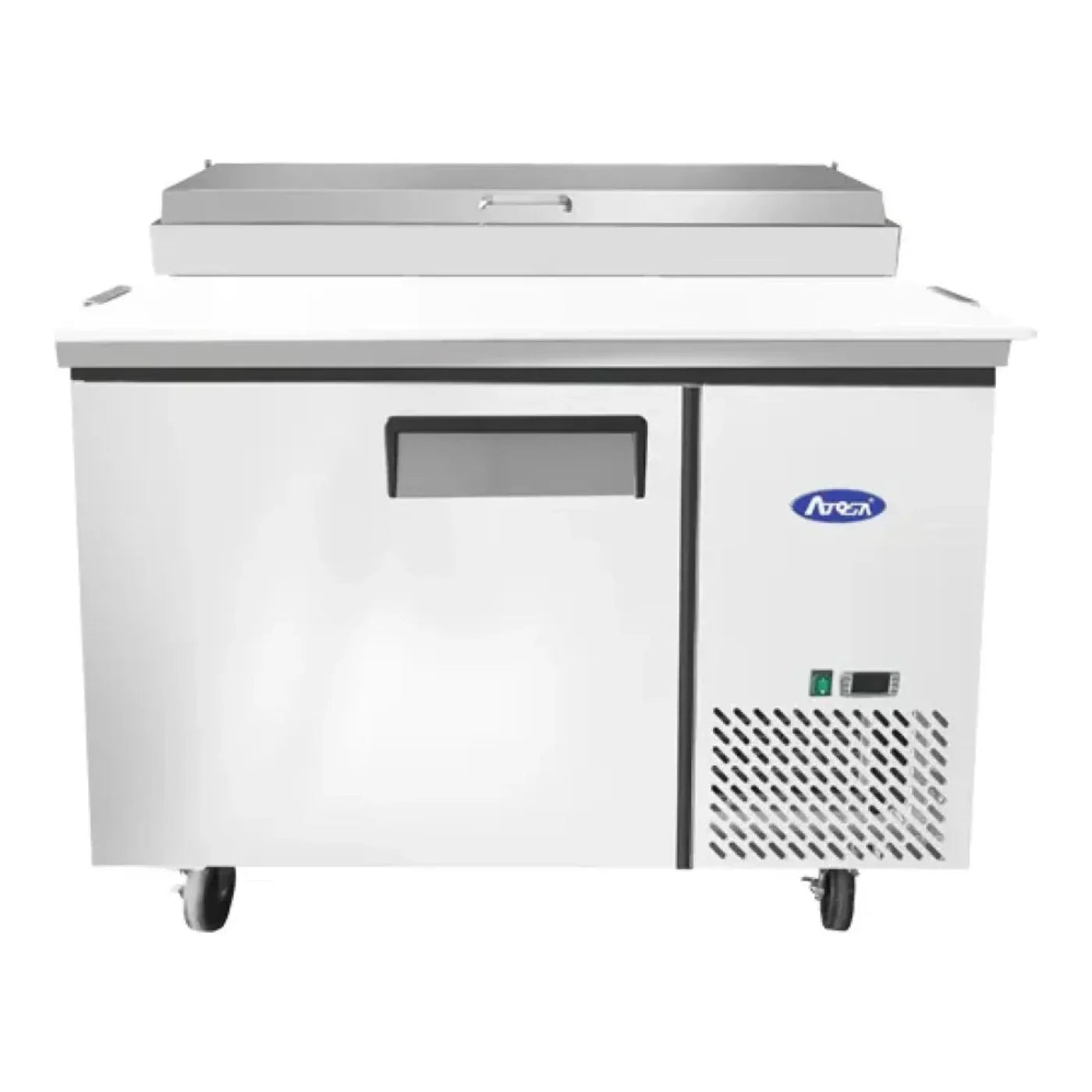 Atosa MPF8201GR 44" Pizza Prep Table, 6 Pans 9.7 Cu.Ft - MPF8201GR