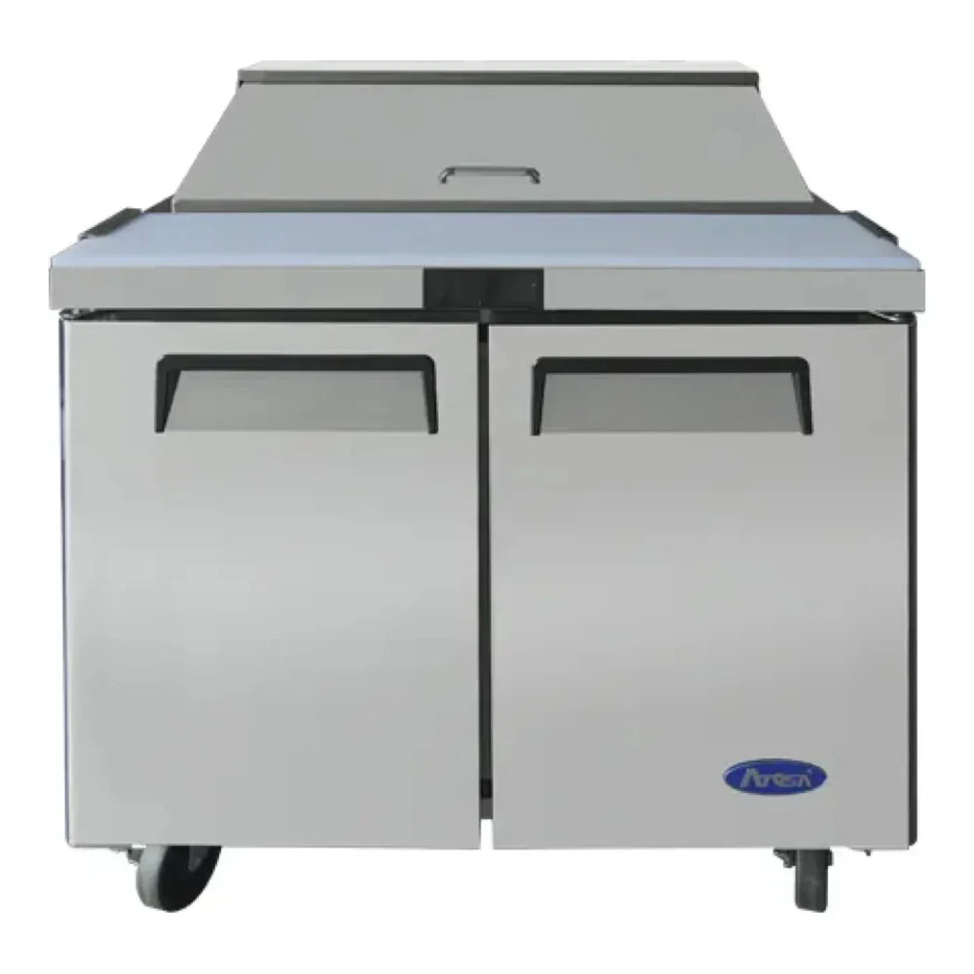 Atosa MSF3610GR 36.32" Refrigerated Standard Top Sandwich Prep Table 8.7 Cu. Ft - MSF3610GR