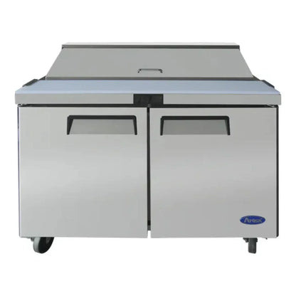 Atosa MSF8302GR 48.2" Sandwich Prep Table, 12 Pans 13.4 Cu.Ft - MSF8302GR