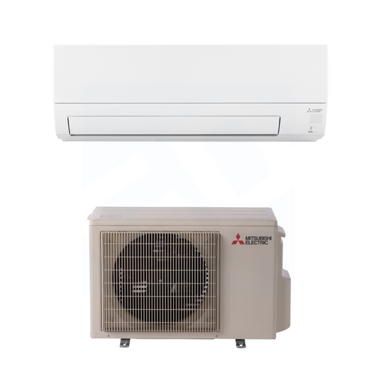 Mitsubishi MSZ-JX12WL & MUZ-JX12WL 12,000 BTU 20 SEER Wall Mounted Heat Pump System - R454B