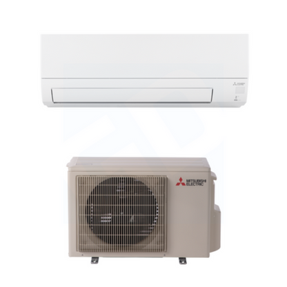 Mitsubishi MSZ-WX12NL & MUZ-WX12NL 12,000 BTU 18 SEER2 Wall Mounted Heat Pump System - R454B - MSZWX12NL