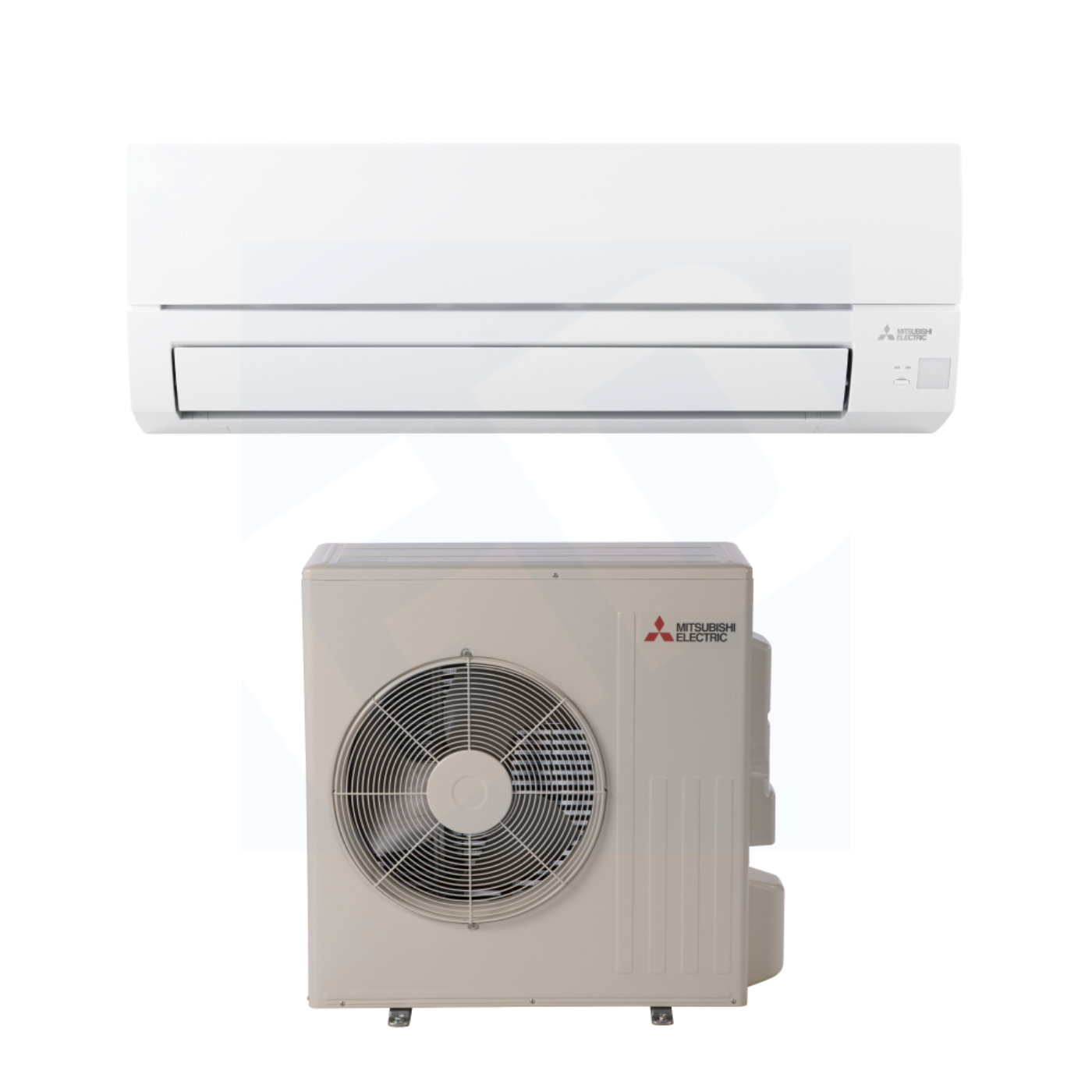 Mitsubishi MSY-GX18NL & MUY-GX18NL 18,000 BTU 22.5 SEER2 Wall Mounted Cooling Only System - R454B - MSYGX18NL/MUYGX18NL