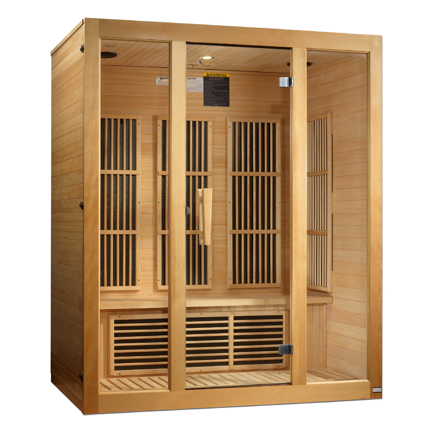 Maxxus Bellevue Low EMF Far Infrared Sauna Canadian Hemlock