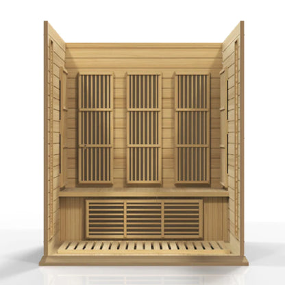 Maxxus Low EMF Far Infrared Sauna Canadian Hemlock