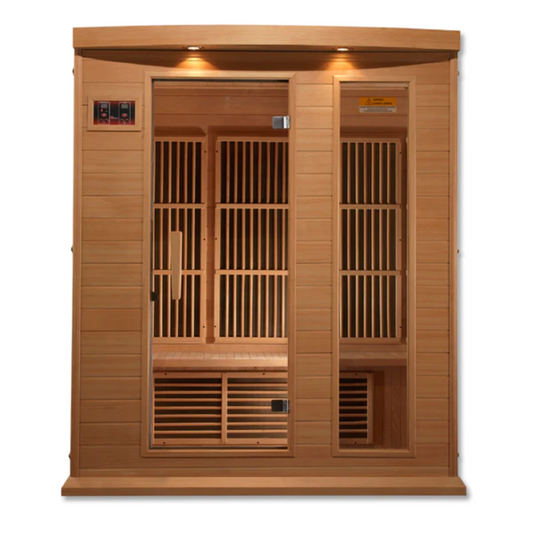 Maxxus Low EMF Far Infrared Sauna Canadian Hemlock