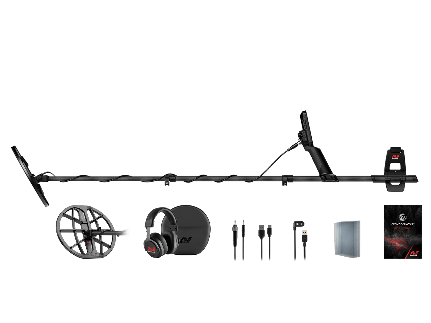 Minelab Manticore Metal Detector - Choose Your Own Bundle - 3228-0200