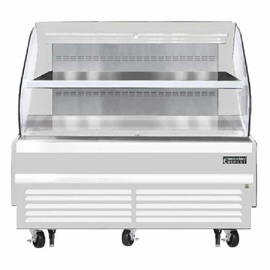 Everest Commercial Air Display Merchandiser Refrigerator Horizontal 15.2 cu. ft. - EOMH-72-W-35-T 73