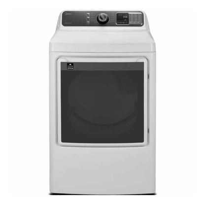 Midea 27 in. 7.5 Cu. Ft. Front Load Electric Dryer in White - MLE45N3BWW