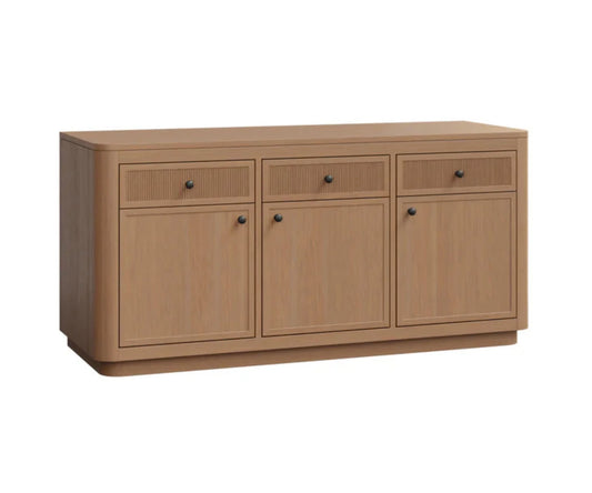 QW Amish Millhall Server & Optional Hutch - 202L-G16-33