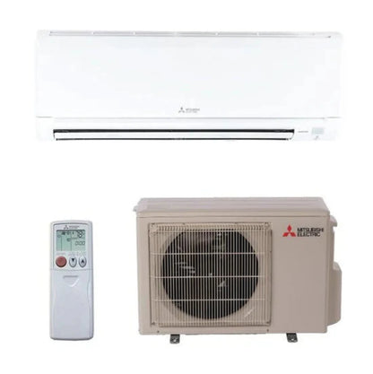 Mitsubishi GS 9,000 BTU 28.4 SEER2 Wall Mounted Heat Pump System - R410A -  MSZ-GS09NA-U1 / MUZ-GS09NA-U1