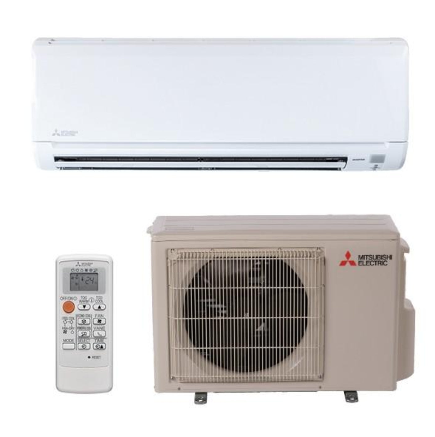 Mitsubishi JP 12,000 BTU 20 SEER 115V Wall Mounted Heat Pump System -