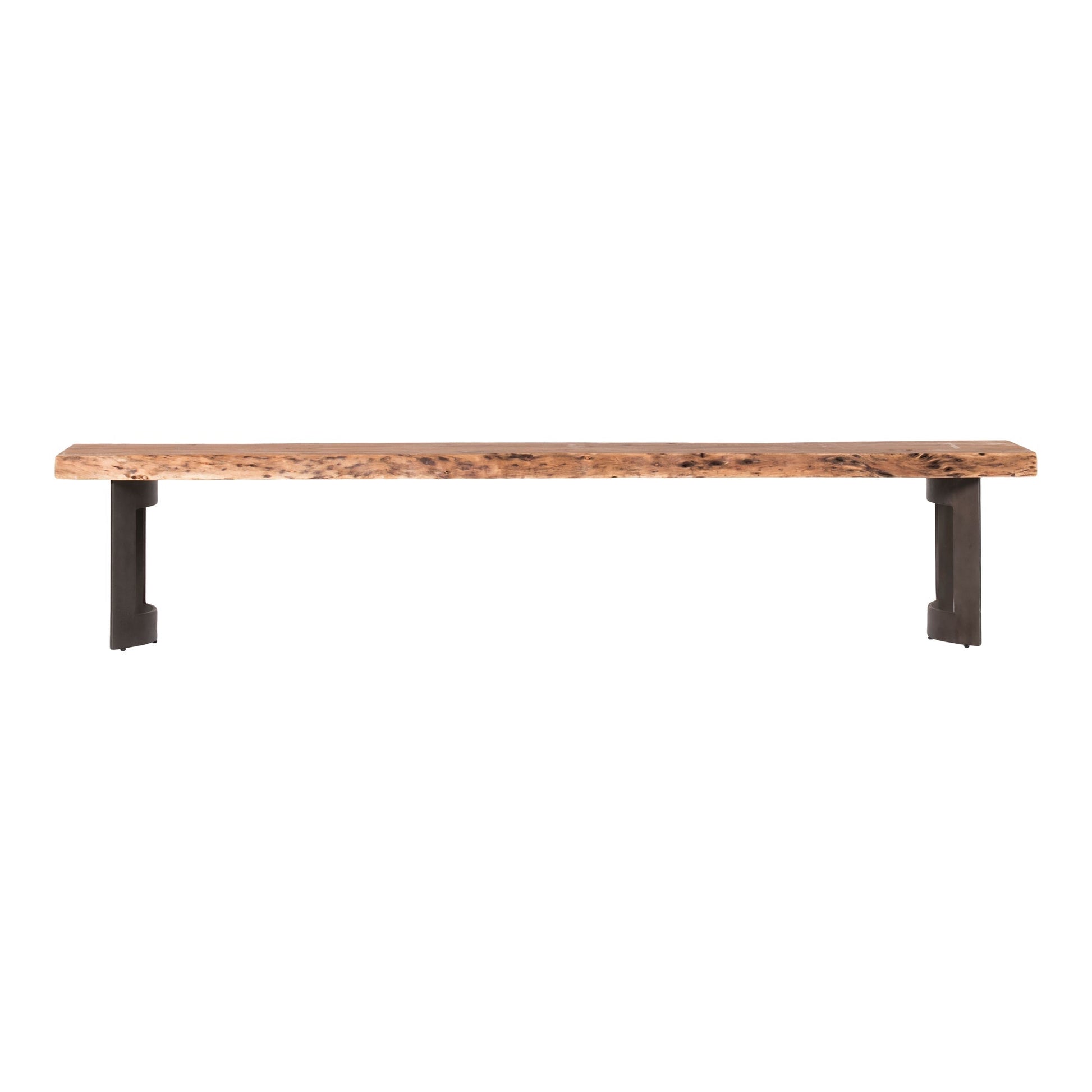 Moe's Home Collection Bent Bench Large Smoked VE-1029-03