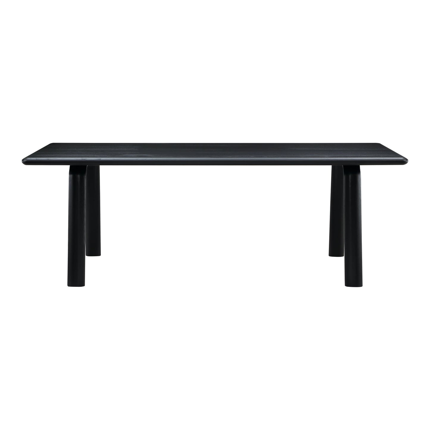 Moe's Home Collection Malibu Dining Table Black Ash BC-1046-02