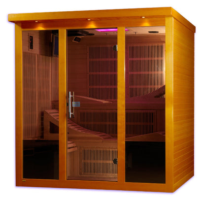 Dynamic Saunas Monaco Ultra Low EMF Far Infrared Sauna - DYN-6996-01 Elite