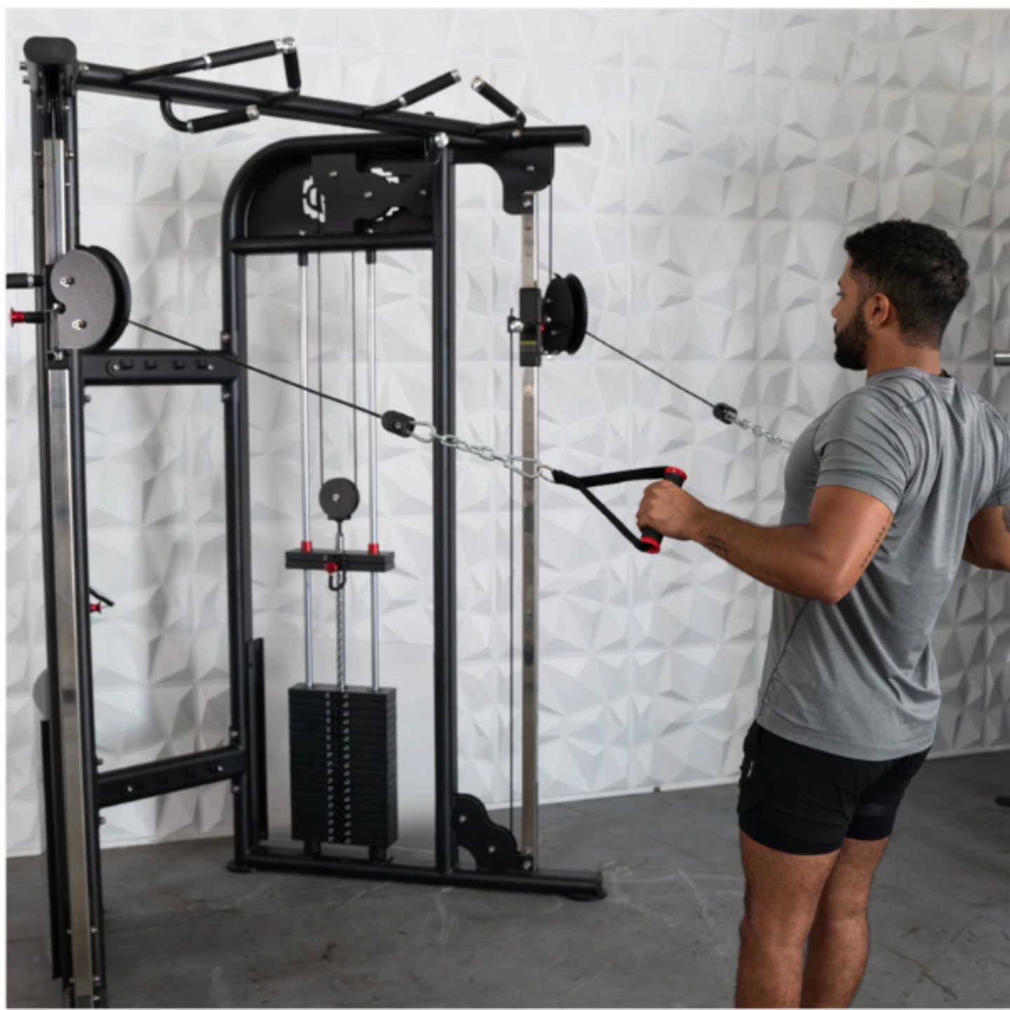 Muscle D Dual Adjustable Pulley 88" & 95" height - MDM-D88 - MDM-D95 - MDM-D88-S