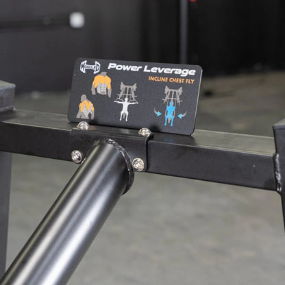 Muscle D Power Leverage V2 Decline Chest Fly and Most Muscular Machine - PL-PV2-DCF