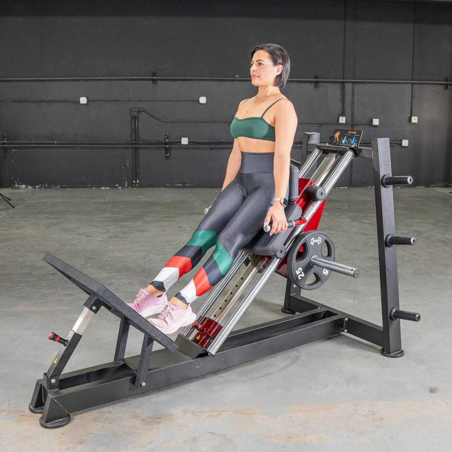 Muscle D Power Leverage V2 Hack Squat and Calf Raise  - PL-PV2-HS