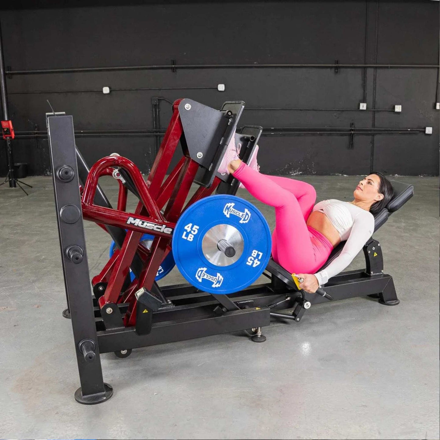 Muscle D Power Leverage V2 Iso Lateral 45 Degree Leg Press - PL-PV2-LPI