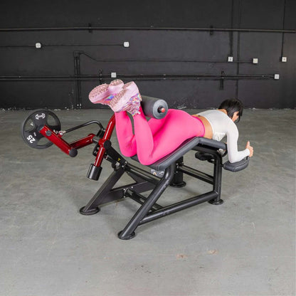 Muscle D Power Leverage V2 Prone Leg Curl - PL-PV2-PLC