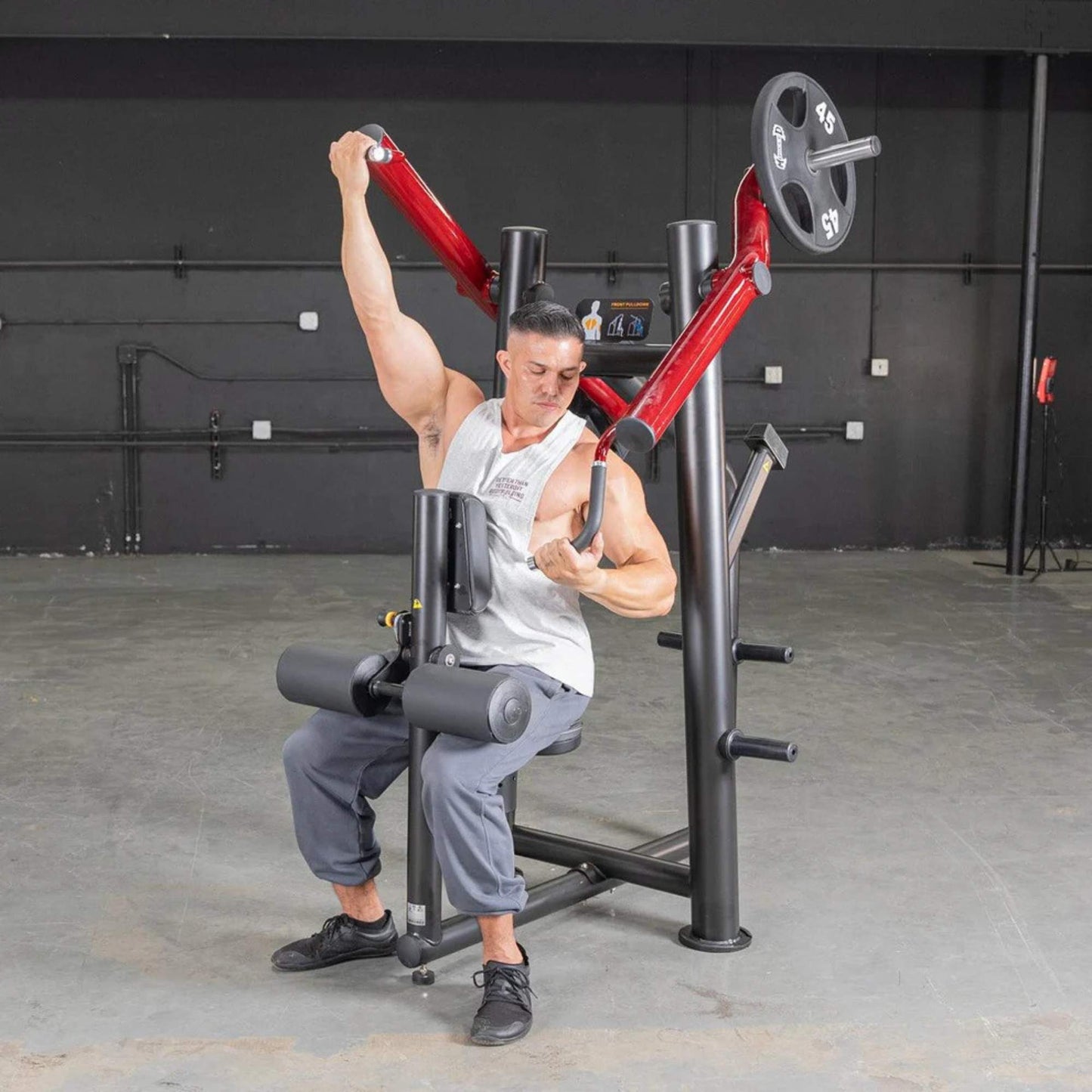 Muscle D Power Leverage V2 Reverse Grip Lat Pulldown - PL-PV2-FLP