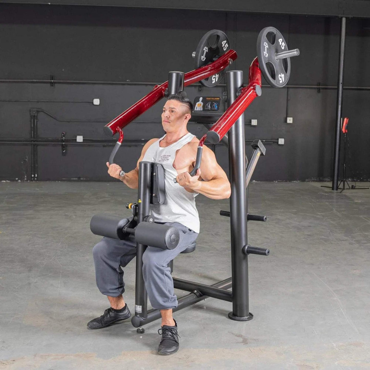 Muscle D Power Leverage V2 Reverse Grip Lat Pulldown - PL-PV2-FLP