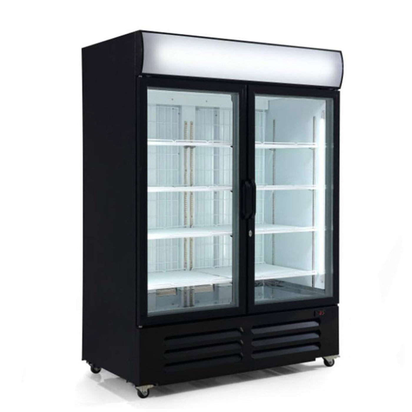Chef AAA - Commercial 54" 2 Glass Door Freezer 43 cu. ft - KPF-49BG