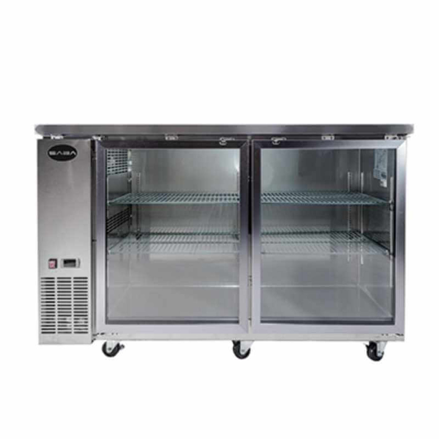 Saba - SBB-24-48GSS Commercial 48" Back Bar Refrigerator Cooler 11.8 cu. Ft - SBB-24-48GSS