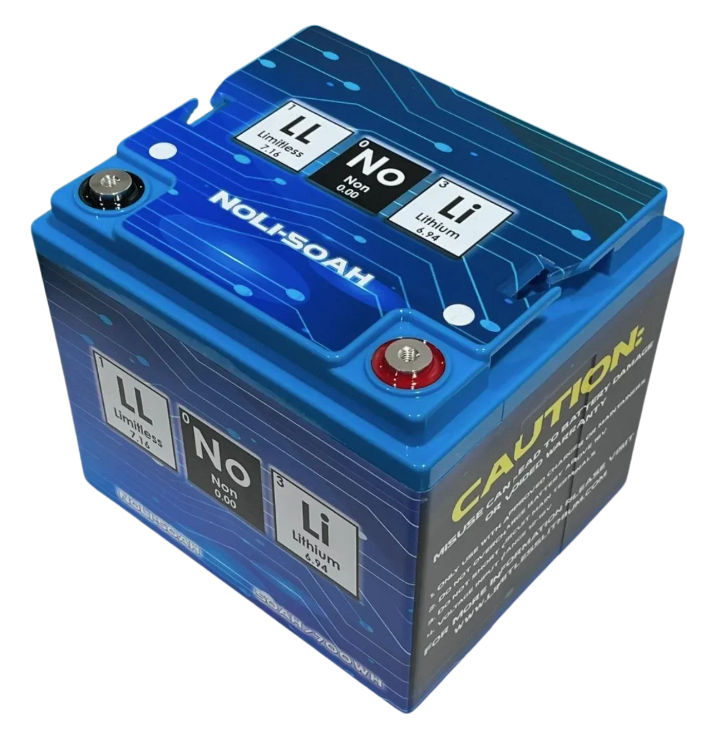 Limitless Lithium NoLi Sodium 50Ah Battery - LLB-NOLI-50