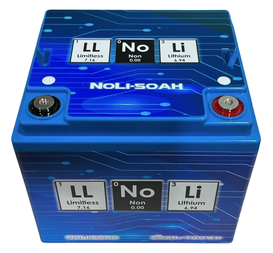 Limitless Lithium NoLi Sodium 50Ah Battery - LLB-NOLI-50