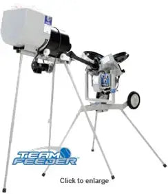Baseball Team Feeder (150 ball) for Junior w/Extended Legs, 90V