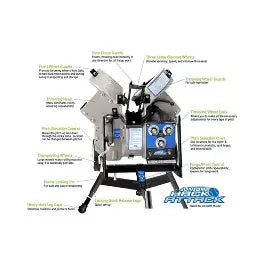 Junior Hack Attack Baseball Pitching Machine w/Extended Legs, 90V