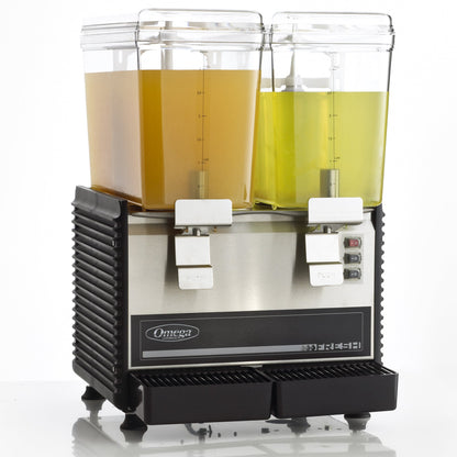 Omega OSD20 Double 3-Gallon Bowl Drink Dispenser