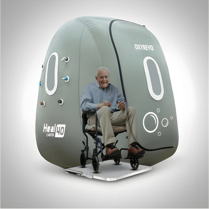 OxyRevo Heal 40 Wheelchair Sitting Soft Type Hyperbaric Chamber