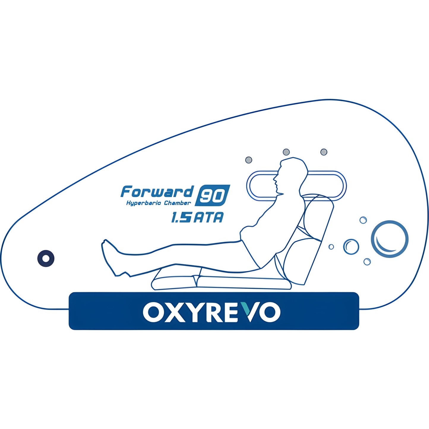 OxyRevo Forward 90 Portable Sitting Hyperbaric Chamber