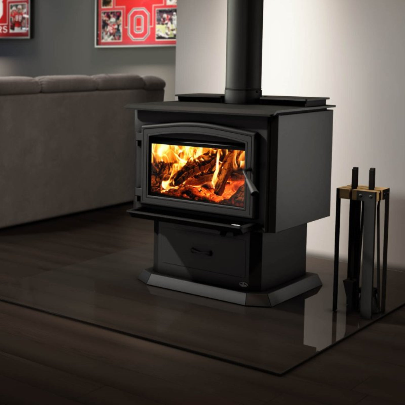 Osburn 3500 Wood Stove with Blower  - OB03500