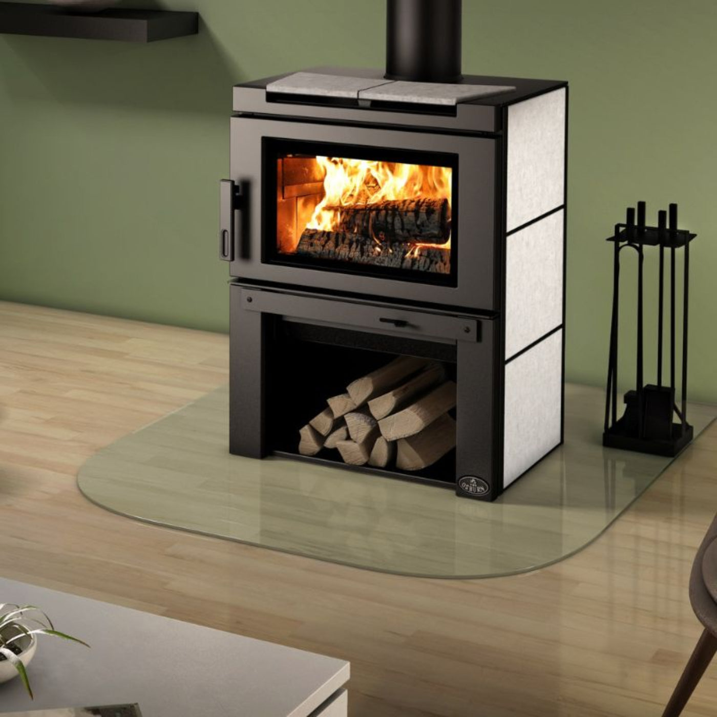 Osburn Matrix Wood Stove with Blower  -  OB02032