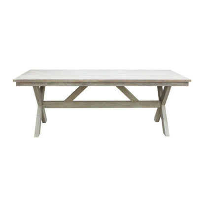 OUTSY Santino 83 Inch Wood Dining Table - 0ASAN-WT-GR