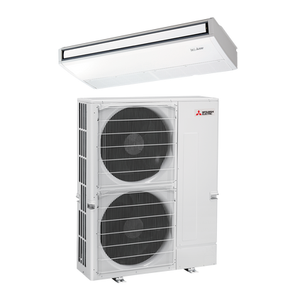 Mitsubishi 42,000 BTU Commercial Ceiling Suspended Single Zone Cooling Only System (PCA-A42KA8 & PUY-A42NKA7) - PCA-A42KA8 & PUY-A42NKA7