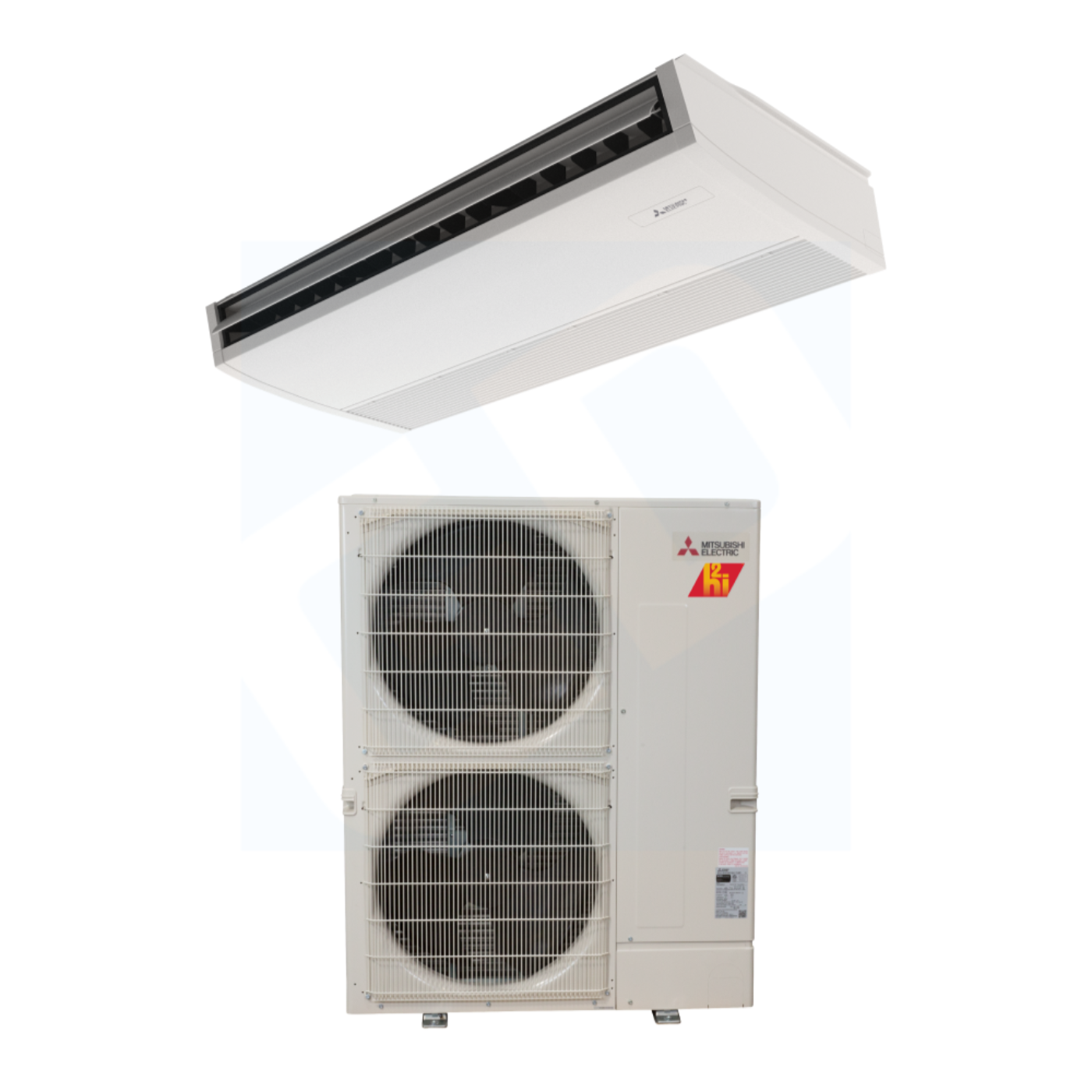 Mitsubishi 24,000 BTU P-Series Ceiling Suspended Single Zone Cooling Only System (PCA-A24KA7 & PUY-A24NHA7) - PCA-A24KA7 & PUY-A24NHA7
