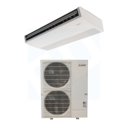 Mitsubishi PCA-AK30NL & PUY-AH30NL 30,000 BTU 18.7 SEER2 Ceiling Suspended Cooling Only System - R454B - PCAAK30NL